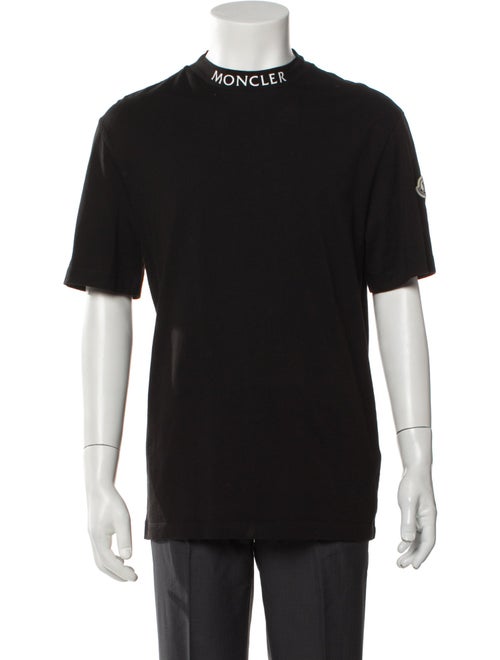 Moncler Mock Neck Short Sleeve T-Shirt