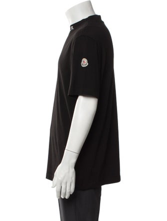 Moncler Mock Neck Short Sleeve T-Shirt