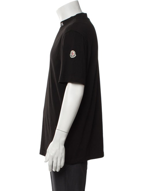 Moncler Mock Neck Short Sleeve T-Shirt