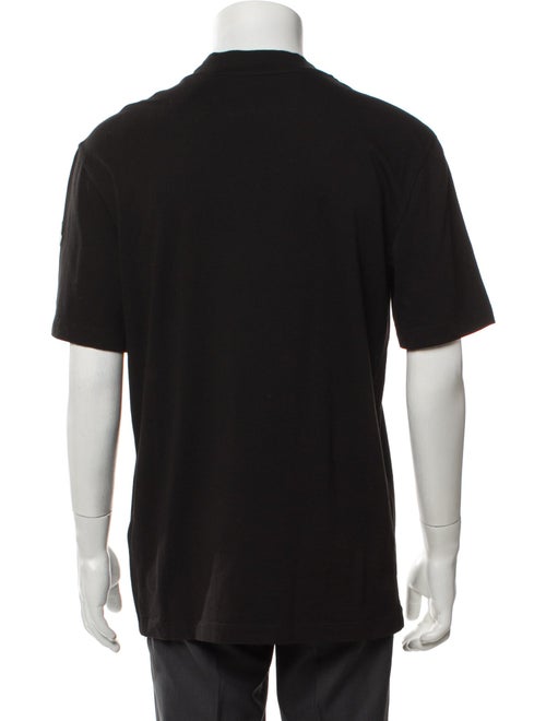 Moncler Mock Neck Short Sleeve T-Shirt