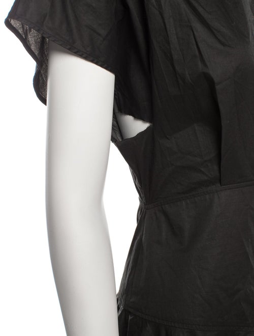 Moncler Crew Neck Long Dress