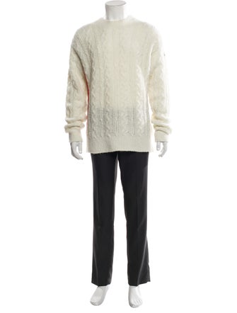 Moncler Crew Neck Long Sleeve Polo Sweater