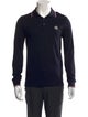 Moncler Collar Long Sleeve Polo Shirt