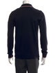Moncler Collar Long Sleeve Polo Shirt