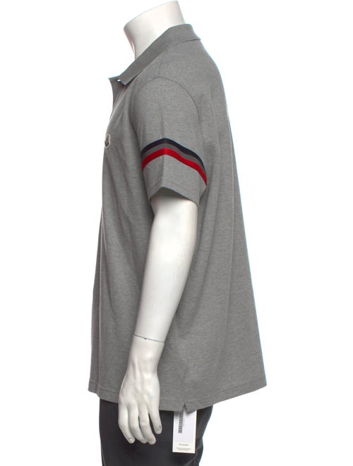 Moncler Collar Short Sleeve Polo Shirt