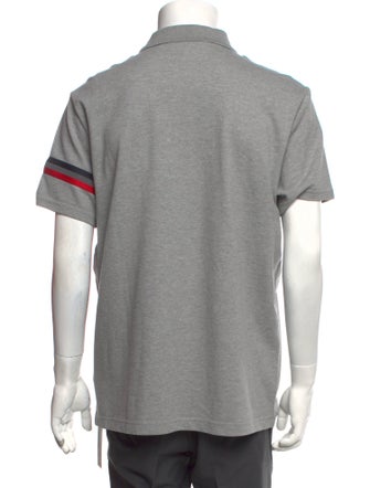 Moncler Collar Short Sleeve Polo Shirt