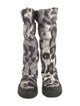 Moncler Down Animal Print Boots