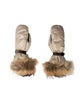 Moncler Fur Trim Winter Mittens