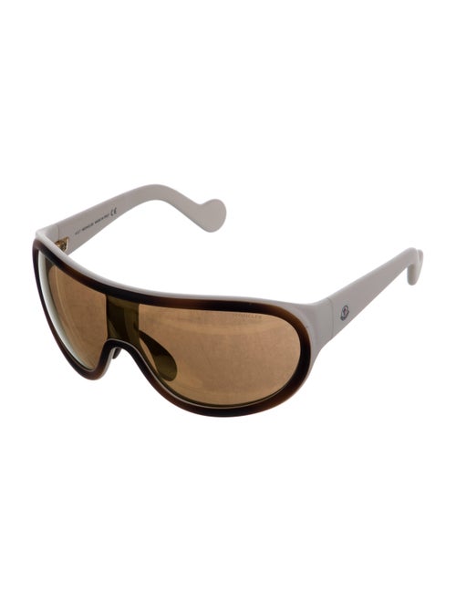 Moncler Shield Mirrored Sunglasses