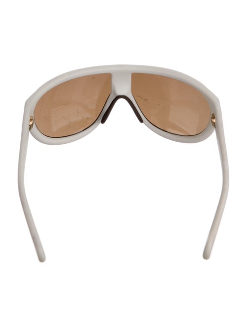 Moncler Shield Mirrored Sunglasses