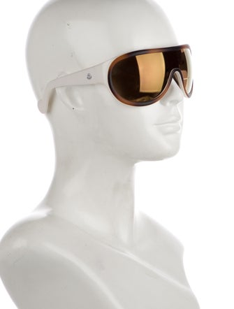 Moncler Shield Mirrored Sunglasses