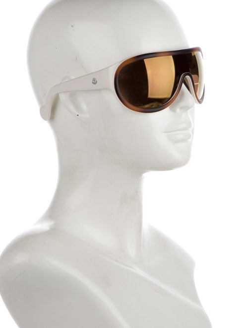 Moncler Shield Mirrored Sunglasses