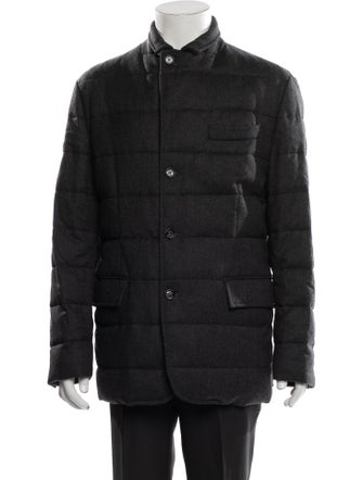 Moncler Wool Puffer Coat