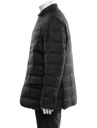 Moncler Wool Puffer Coat