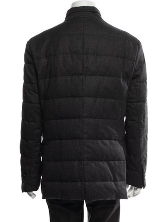 Moncler Wool Puffer Coat