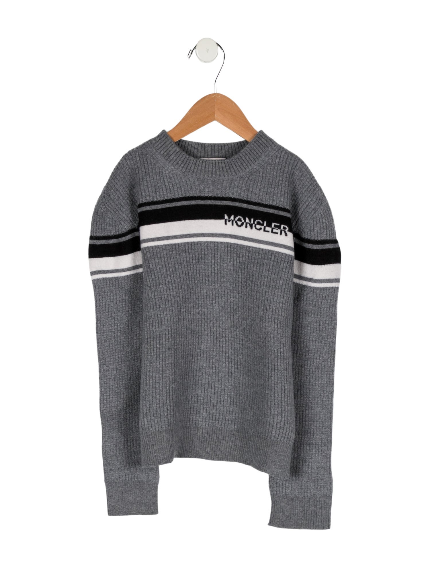 Moncler Boys' Logo Knit Sweater