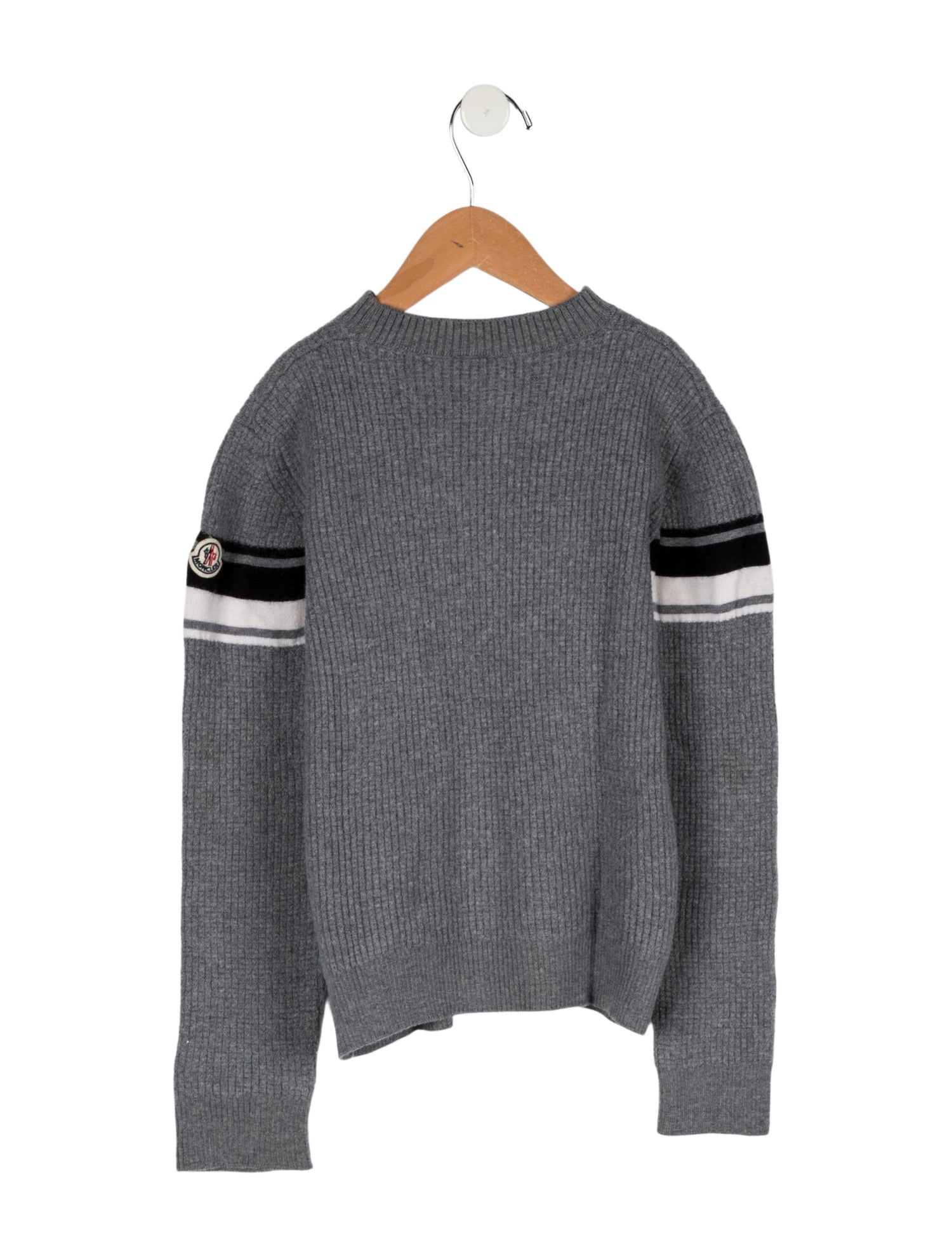 Moncler Boys' Logo Knit Sweater