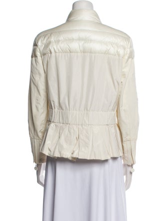 Moncler Striped Down Jacket