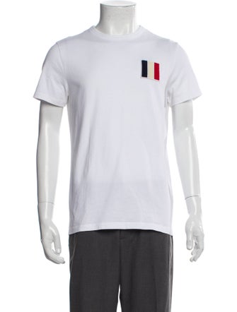 Moncler Graphic Print Crew Neck T-Shirt