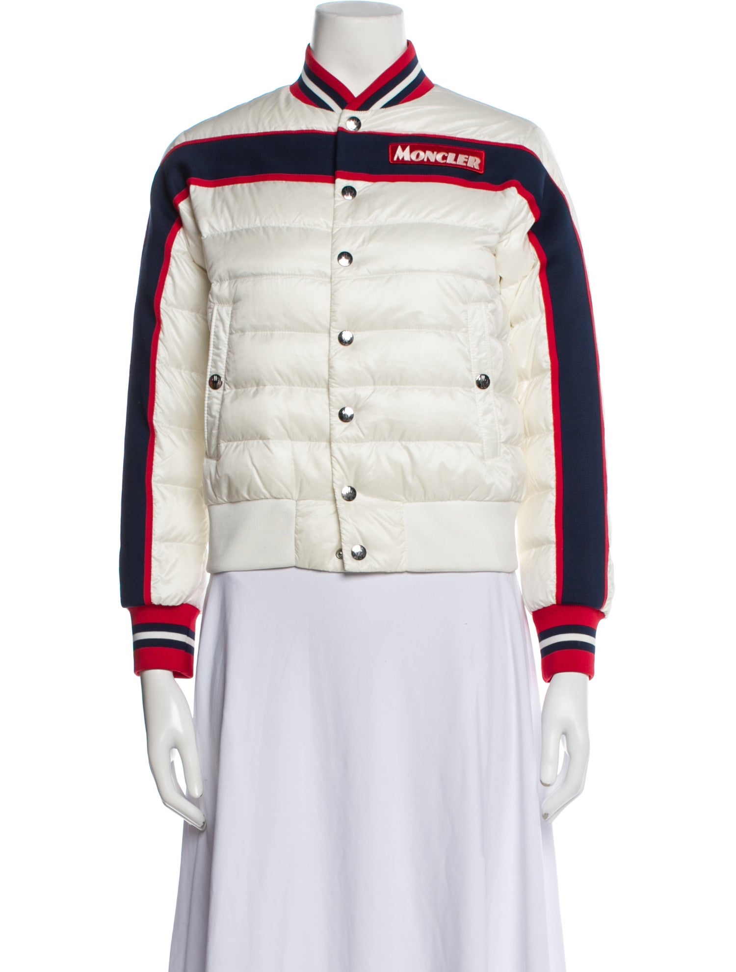 Moncler Boys' Patterned Down Jacket