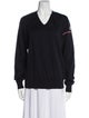 Moncler Virgin Wool V-Neck Sweater