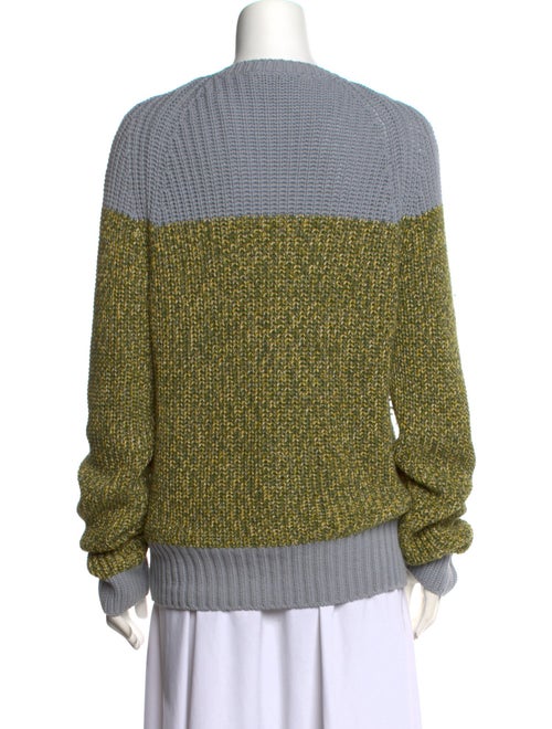 Moncler Colorblock Pattern Crew Neck Sweatshirt