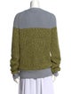 Moncler Colorblock Pattern Crew Neck Sweatshirt