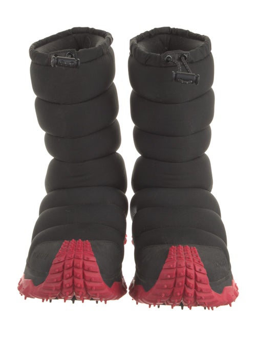 Moncler Nylon Lace-Up Boots
