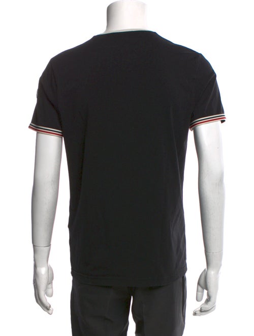 Moncler V-Neck Short Sleeve T-Shirt