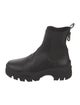 Moncler Leather Chelsea Boots