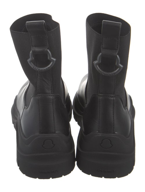 Moncler Leather Chelsea Boots
