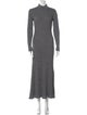 Moncler Wool Long Dress