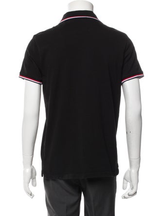 Moncler Collar Short Sleeve Polo Shirt