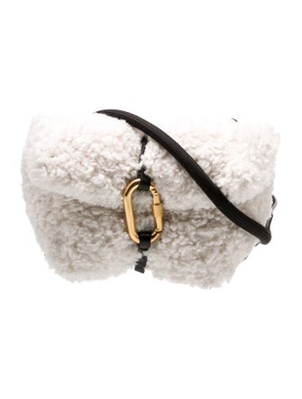 Moncler Faux Fur Shoulder Bag
