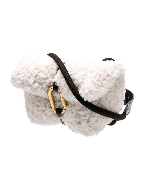 Moncler Faux Fur Shoulder Bag