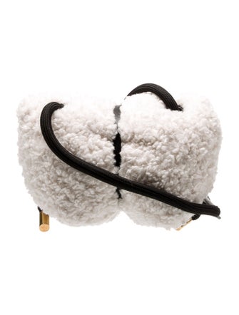 Moncler Faux Fur Shoulder Bag