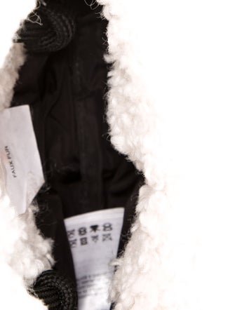 Moncler Faux Fur Shoulder Bag