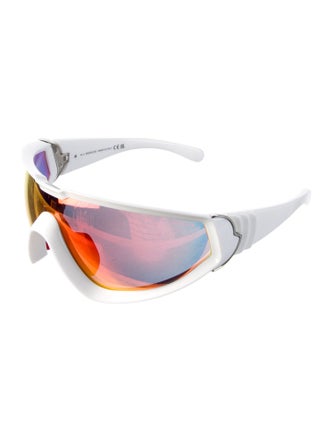 Moncler Shield Mirrored Sunglasses