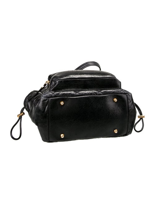 Moncler Leather Weekender Bag