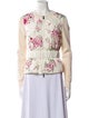 Moncler Floral Print Down Jacket