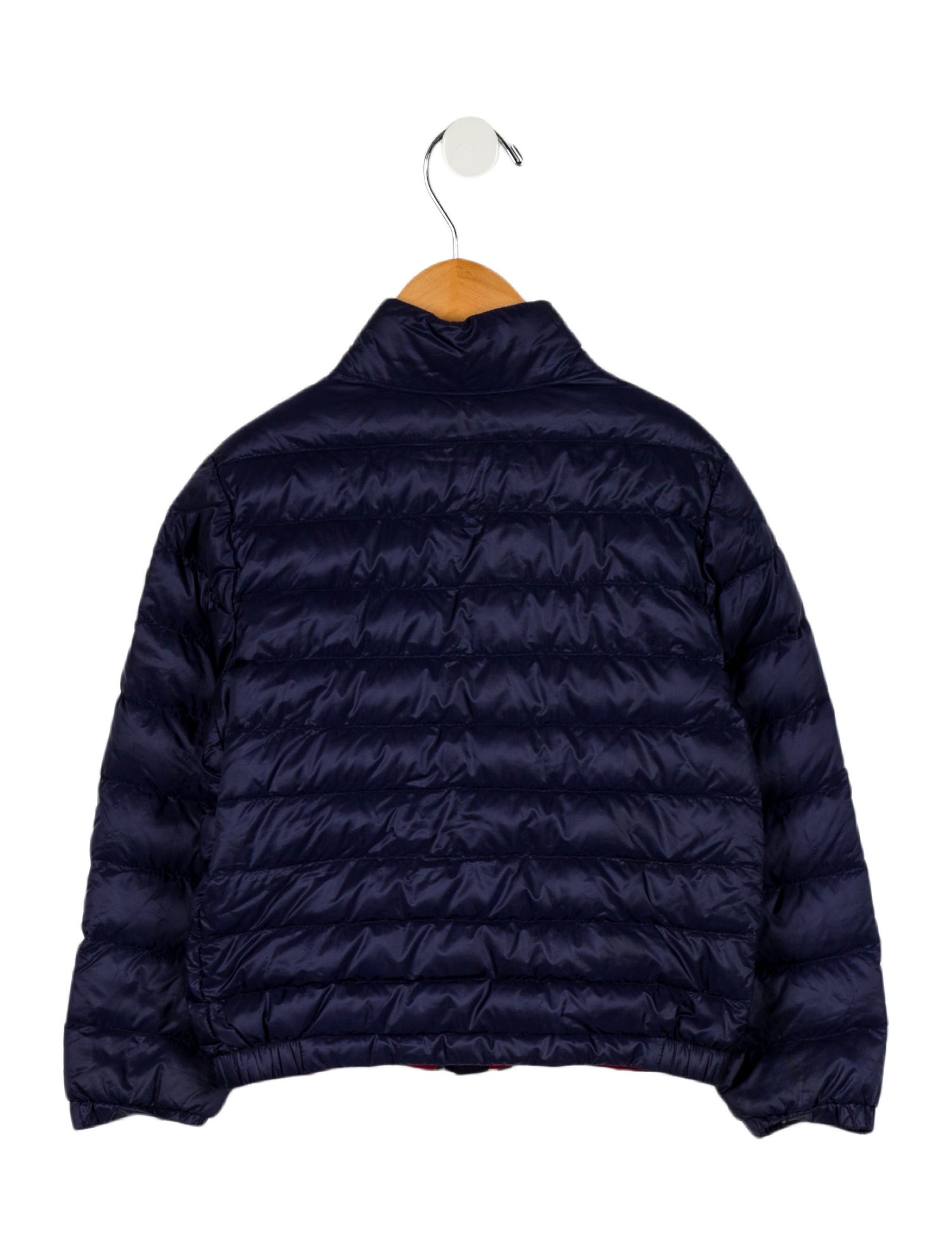 Moncler Girls' Solid Down Jacket