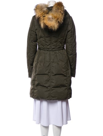 Moncler Down Fur Coat
