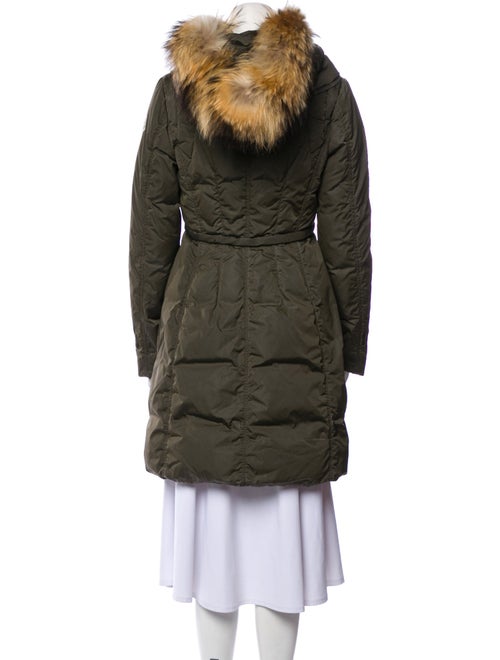 Moncler Down Fur Coat