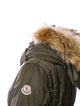 Moncler Down Fur Coat