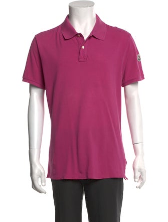 Moncler Crew Neck Short Sleeve Polo Shirt
