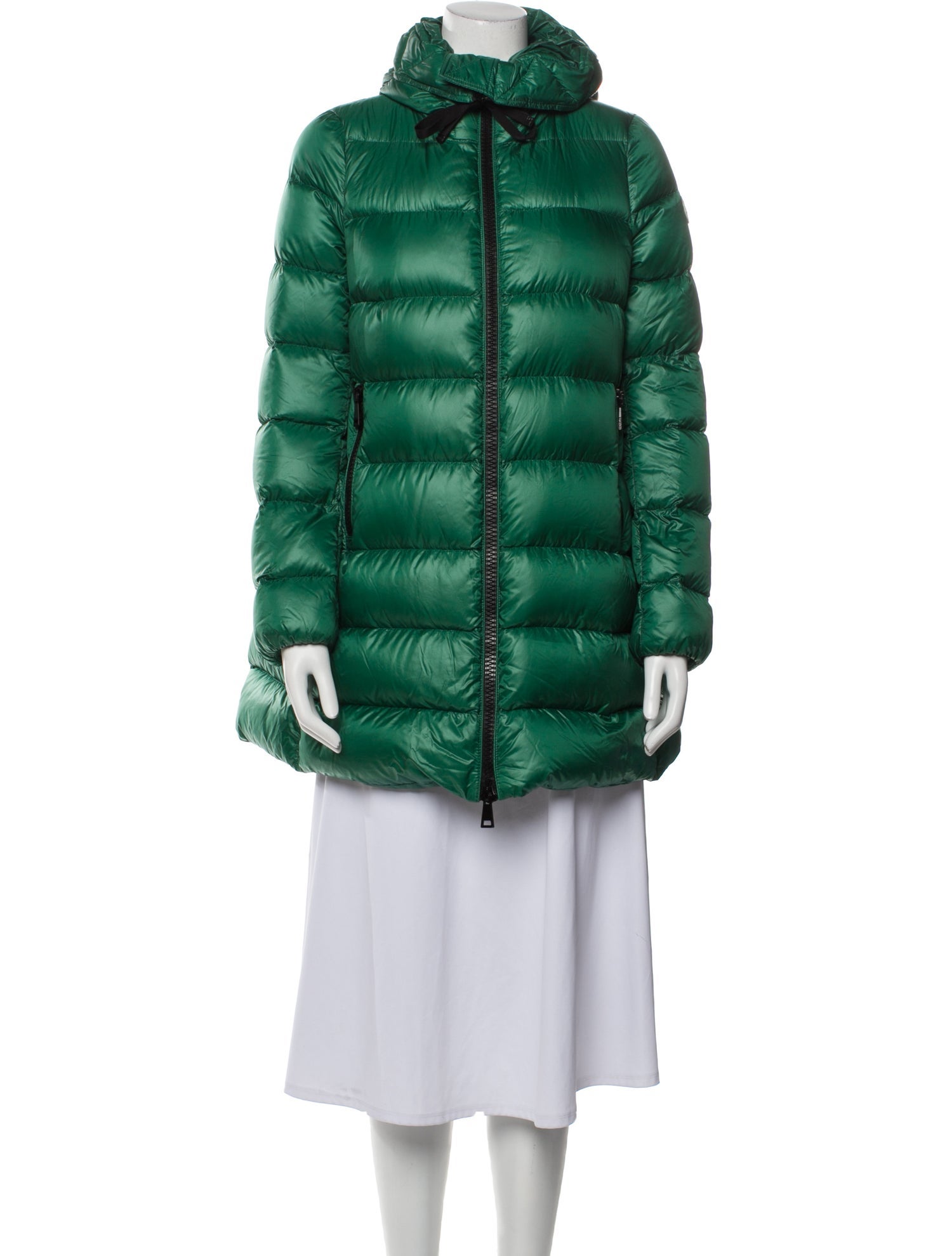 Moncler Nylon Down Coat