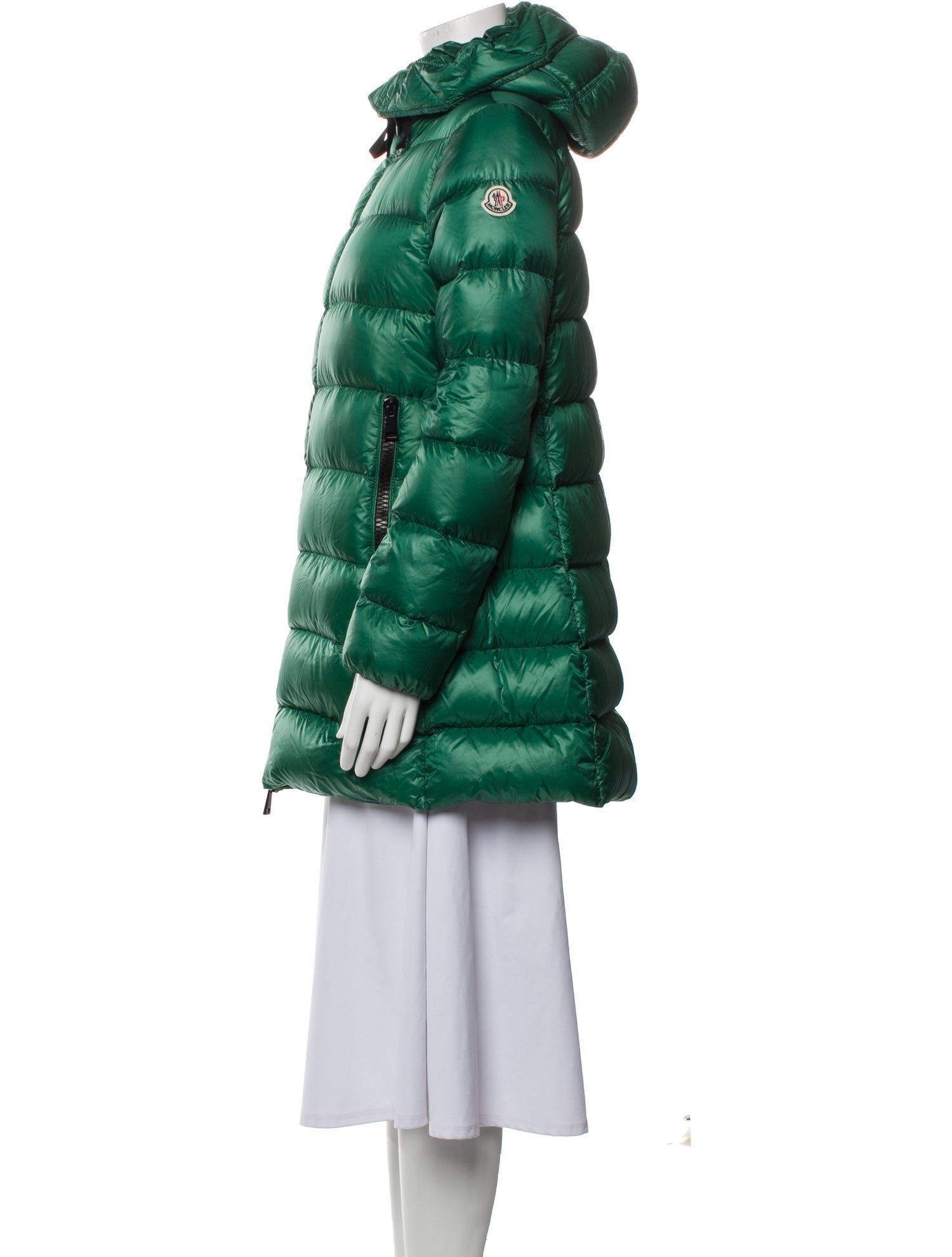 Moncler Nylon Down Coat
