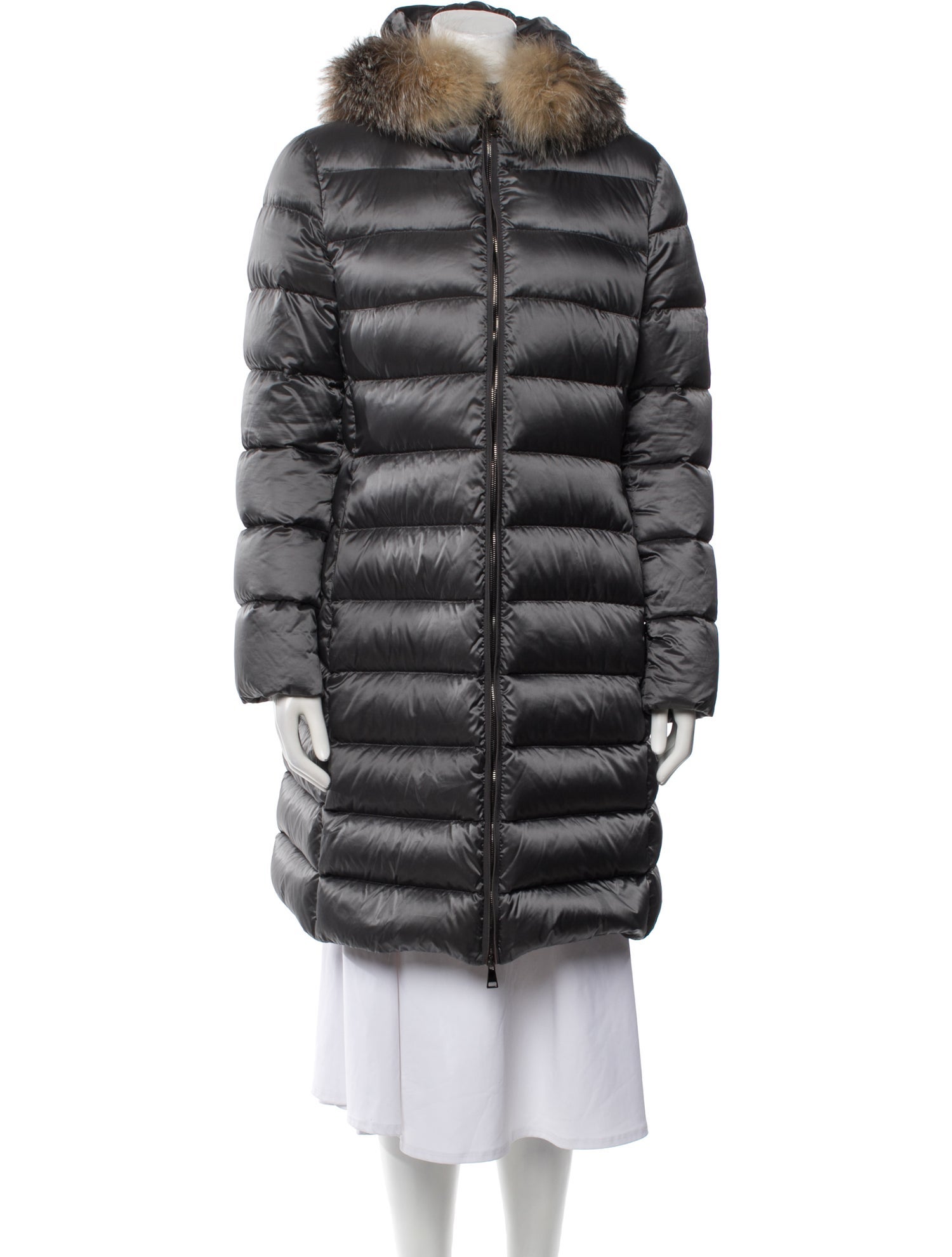 Moncler Faux Fur Coat