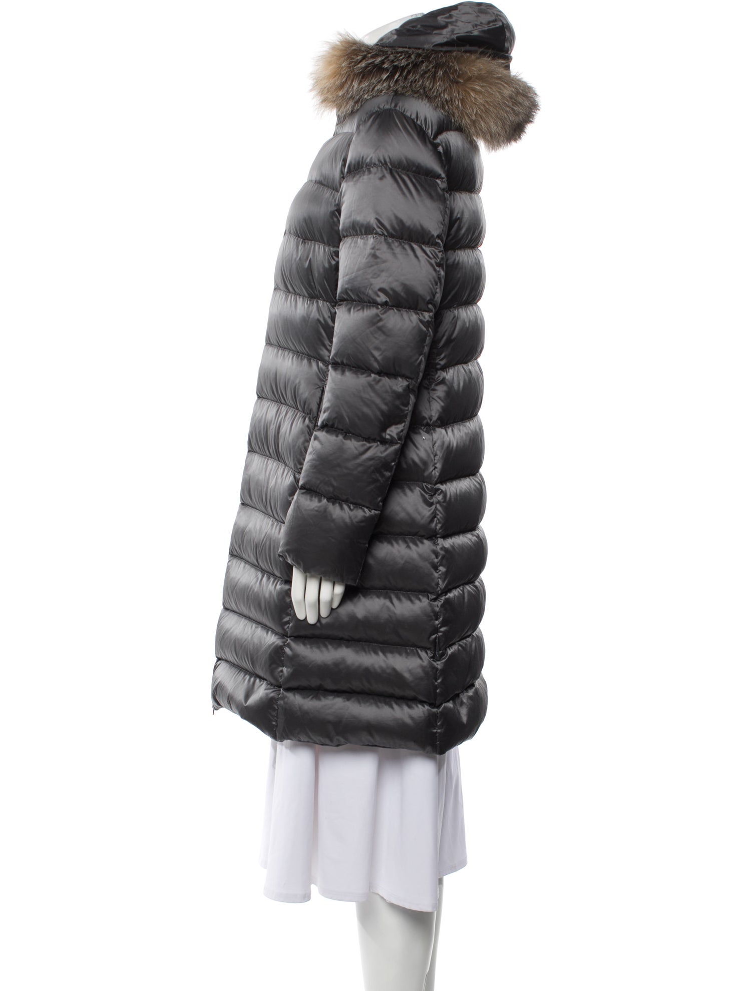 Moncler Faux Fur Coat