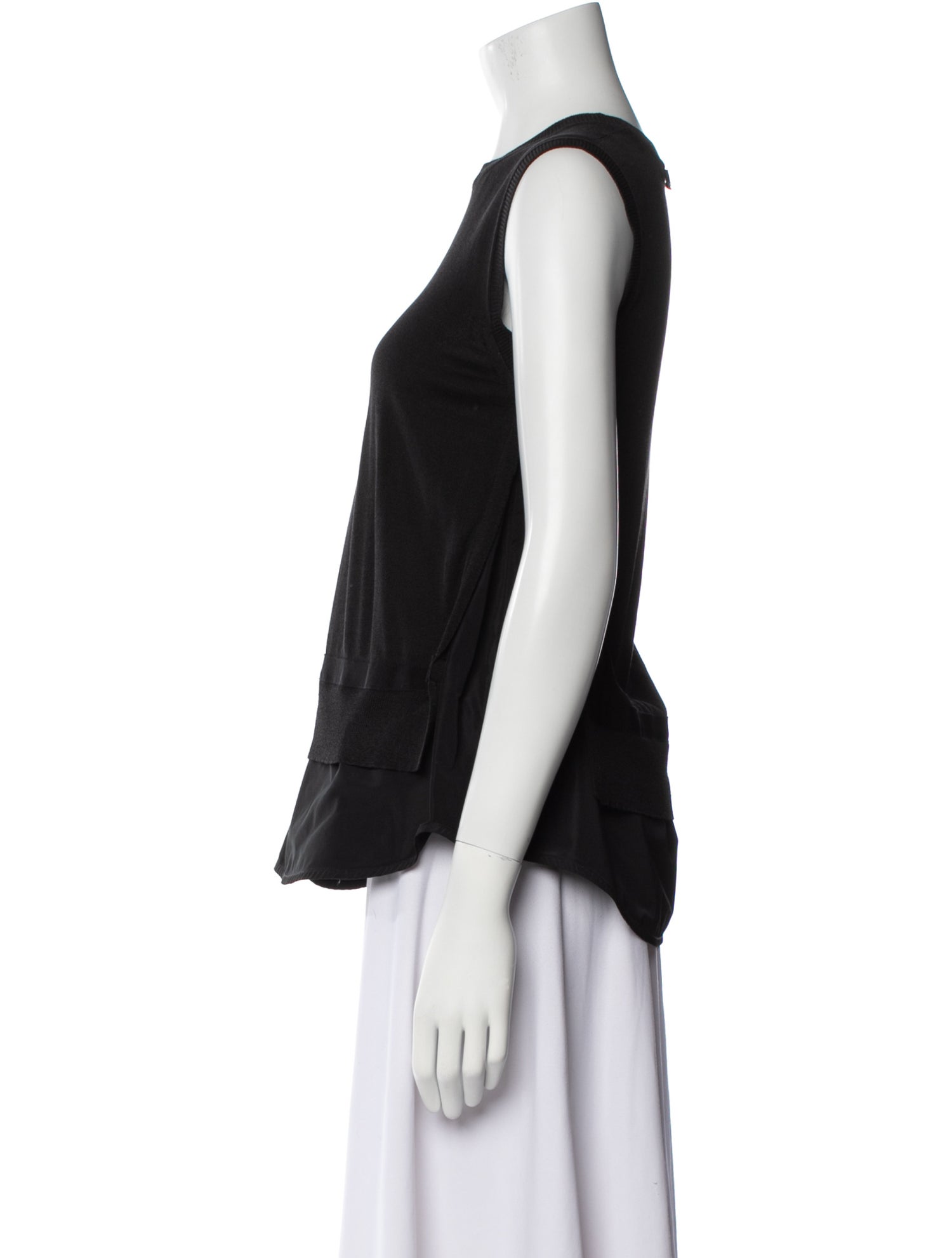 Moncler Crew Neck Sleeveless Top